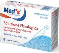 Meds® Soluzione Fisiologica 10 x 2 ml 10x2 ml Pipette monodose