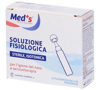 Meds® Soluzione Fisiologica 10 x 2 ml 10x2 ml Pipette monodose