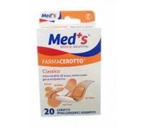 Med's Strips Cerotti Poliuretano Elasticizzato 20 Pezzi Assortiti