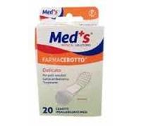 Med's Cerotti Strips TNT Tessuto non tessuto delicato Medio 20 pezzi