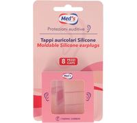 meds Tappi Auric Silent Silic 8pezzi