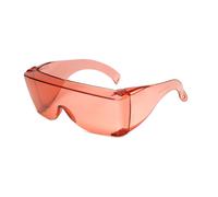 Medspex 3000 FL41 Rosa Emicrania Occhiali Fitover di Sicurezza Blu Luce Filtro