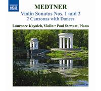 Medtner Nicolas - Sons Vn 1/2/2 Canzonas With Dance