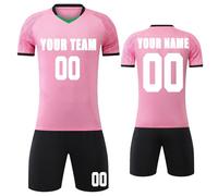 MEDUOLA Maglie da Calcio Personalizzate per Adulti e Bambini, Maglie e Pantaloni, Maglie da Allenamento per Il Calcio Maschile, Set di Maglie Sportive per Le aziende
