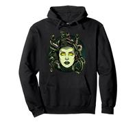 Medusa Antica Mitologia Greca Mostro Felpa con Cappuccio