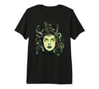 Medusa Antica Mitologia Greca Mostro Maglietta Premium