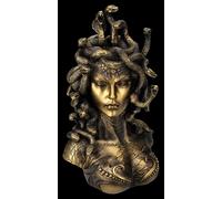 Medusa Figura - Busto Color Bronzo - Gorgonen Perseo Figura Decorativa