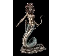 Medusa Figura Con Serpente Arco - Veronese Statua Dea Decorazione IN Bronzo