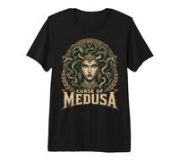 Medusa Greek Mythology Ancient Goddess Snake Legend Maglietta Premium