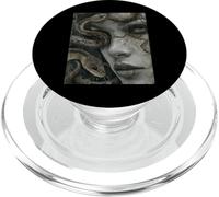 Medusa Greek Mythology Occult Scary Dark Grunge Art PopSockets PopGrip per MagSafe