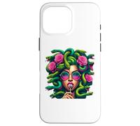 Medusa Hippie Psychedelic Snakes Greek Mythology Custodia per iPhone 16 Pro Max