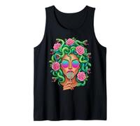 Medusa Lollipop Greek Mythology Goddess Roses Canotta