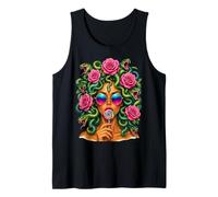 Medusa Lollipop Greek Mythology Goddess Roses Canotta
