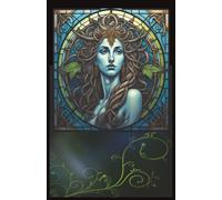 Medusa Maiden Notebook: Lined notebook, adorned with the beautiful image of the Gorgon Medusa | 120 pages with wide ruled purple colored lines | for ... mythology buffs | Beautiful gift fs