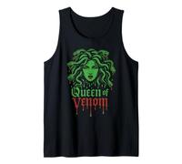 Medusa Mitologia Greca Serpente Capelli Trasformare in Pietra Regina Venom Canotta