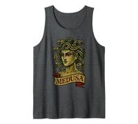 Medusa Mitologia Greca Tattoo Art Gorgone Design Canotta