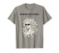 Medusa Rende Gli Uomini duri dal 700 a.C. Umorismo Mitologia Greca Maglietta