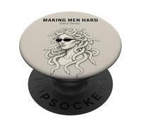 Medusa rende gli uomini duri dal 700 a.C. Umorismo mitologia greca PopSockets PopGrip Adesivo