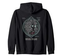 Medusa Studio Clinico Mitologia Anatomica Sguardo Felpa con Cappuccio