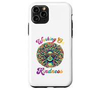 Medusa Working on Kindness Pun Sunglasses Greek Mythology Custodia per iPhone 11 Pro