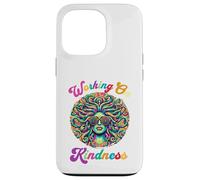 Medusa Working on Kindness Pun Sunglasses Greek Mythology Custodia per iPhone 13 Pro