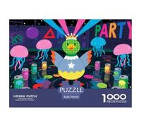 Meduse Anatra Puzzle in Legno Impermeabile DIY Puzzles Da 1000 Pezzi Regali Per Adulti Divertenti Giochi Di Impegnativi