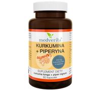 Medverita Curcumina + Piperina - 60 Capsule
