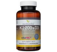 Medverita Vitamina K Vitamk7 ® 200 mcg + Vitamina D3 2000 UI - 120 Capsule