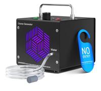 Medvoe 0zone Generatore per acqua e aria, purificatore d'aria O3 per casa e auto, rimozione degli odori della macchina dell'ozono per fumo e animali domestici (nero)