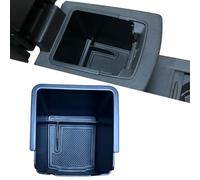 MEDZUK Console Centrale Auto Compatibile con Mitsubishi Colt 2023-2024 2025 Scatola Bracciolo portaoggetti, Organizer Vassoio Accessori con Tappetino Antiscivolo (Nero)