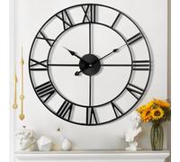 Mee 2ou Orologio Da Parete Moderno E Vintage, Orologio Da Parete Grande Silenzioso Senza Ticchettio, Disponibile In 40 cm, 47 cm, 60 cm, 80 cm, 100 cm, Ideale Per Soggiorno, Cucina, Ufficio