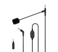 MEE audio ClearSpeak Cavo universale per cuffie con microfono Boom, nero (CBL-BM-BK)