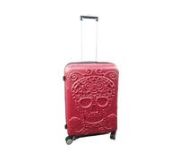 Meechi Valigia Valigia nera di grandi dimensioni for tutte le tue esigenze traslochi for le vacanze (Color : Red, Size : 24inch)