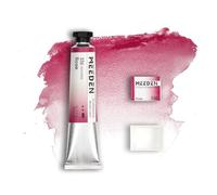MEEDEN Acquerello Professionale per Artisti: Rosa - Tubo 15 ml, Mezza Godet Pigmento Semi-Umido e Mezza Godet Vuota Abbinata per Artisti Professionisti