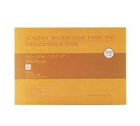 MEEDEN Carta per acquerello: 20 fogli 300 g/m² Cotone ruvido Blocco di pittura ad acquerello senza acidi A5 Carta acrilica per acquerello Gouache Pittura a olio, regali per artisti bambini, 10×7"