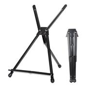 MEEDEN Cavalletti da tavolo, cavalletto in metallo per pittura e visualizzazione, cavalletto da tavolo in alluminio, cavalletto pieghevole portatile per pittura, supporto treppiede per tela, dipinti,