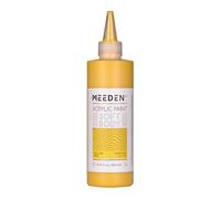 MEEDEN Colore Acrilico Soft Body: Giallo Chiaro 250 ml Colori Acrilici in Confezione Economica in Bottiglia Ergonomica - Pittura per Fluid Art per Artisti Dipinti su Tela
