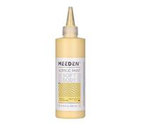 MEEDEN Colore Acrilico Soft Body: Giallo Napoli Tinta 250 ml Colori Acrilici in Confezione Economica in Bottiglia Ergonomica - Pittura per Fluid Art per Artisti Dipinti su Tela