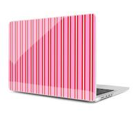 MEEgoodo Custodia per MacBook Pro 16" 2026 2024 2023 2021, guscio per laptop compatibile con chip M5 M4 M3 M2 M1 Pro/Max, compatibile con modelli A3429/A3428/A3403/A3186/A2991/A2780/A2485, strisce
