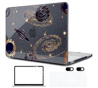 MEEgoodo Custodia stampata per MacBook Neo 13" versione 2026 (adatta al modello A3404), custodie rigide per laptop con skin per tastiera, pellicola protettiva per lo schermo e cover per webcam