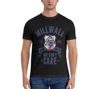 MEELOVE Millwall-No-One-Likes-Us-T-Shirt-Mens-t-Shirt-Anime (1) Black L
