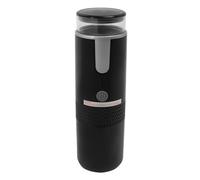 MEELRYD Capsule da caffè, macchina da caffè portatile con batteria, capacità 160 ml, in acciaio inox, macchina da caffè portatile con protezione antigoccia, regalo ideale per gli amanti del caffè