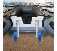 MEELRYD Launching Wheels Folding Inflatable Boat, biciclette fuoribordo pieghevoli, ruote di trasporto per gommoni, yacht Dinghy Kayak
