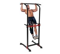 MEELRYD Power Tower Dip Station, barra per trazioni autoportante, regolabile in altezza, autoportante, Pull Up Bar, Attrezzature per il fitness per casa, portata massima 150 kg