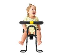 MEELRYD Seggiolino anteriore per bicicletta per bambini, seggiolino per bambini con manubrio, seggiolino per bambini da 8 mesi a 6 anni, con MTB per adulti, fino a 100 kg