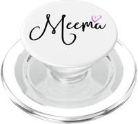 Meema con cuore rosa nonna nonna divertente regalo PopSockets PopGrip per MagSafe