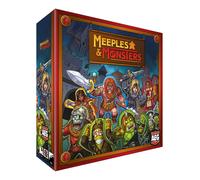Meeples & Mostri Gioco da Tavolo Defend The Town IN This Fantasy Strategia Gioco