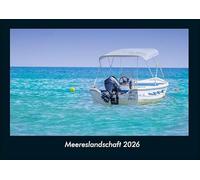 Meereslandschaft 2026 Fotokalender DIN A4: Monatskalender mit Bild-Motiven aus Fauna und Flora, Natur, Blumen und Pflanzen