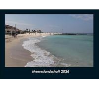 Meereslandschaft 2026 Fotokalender DIN A4: Monatskalender mit Bild-Motiven aus Fauna und Flora, Natur, Blumen und Pflanzen