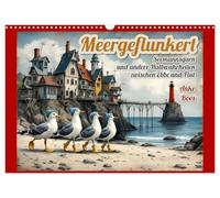 Meergeflunkert (Wandkalender 2026 DIN A3 quer), CALVENDO Monatskalender: Seemannsgarn und andere Halbwahrheiten zwischen Ebbe und Flut